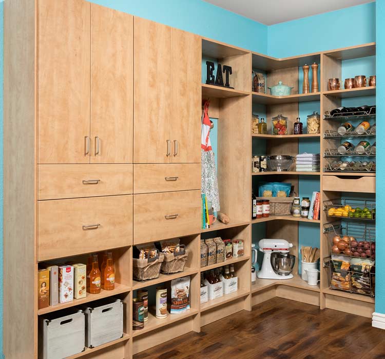 Custom pantry by Inspired Spaces